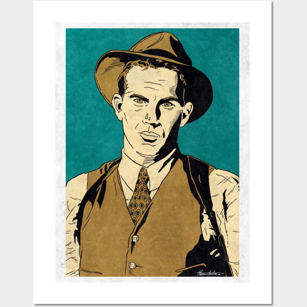 ELIOT NESS - The Untouchables (Pop Art) Wall Art by Famous Weirdos